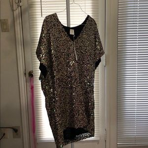 Sequin short dress